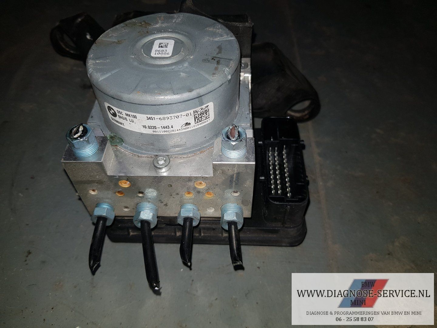 Mini one cooper F55 F56 ABS DSC pomp 2019 6893708 6893707 abs pump usado en Menorca