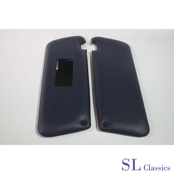 Zonnekleppen Donkerblauw Mercedes-Benz SL R107 / W107 sun visor left and right usado en Menorca