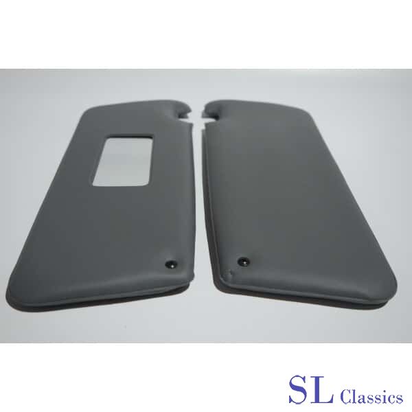 Zonnekleppen Grijs Mercedes-Benz SL R107 / W107 sun visor left and right usado en Menorca