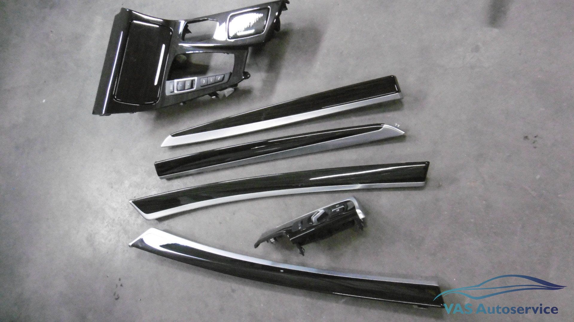 Interieurlijstenset Fineline antraciet BMW 5-serie F10-F11 decorative frame decorative strip interior other usado en Menorca