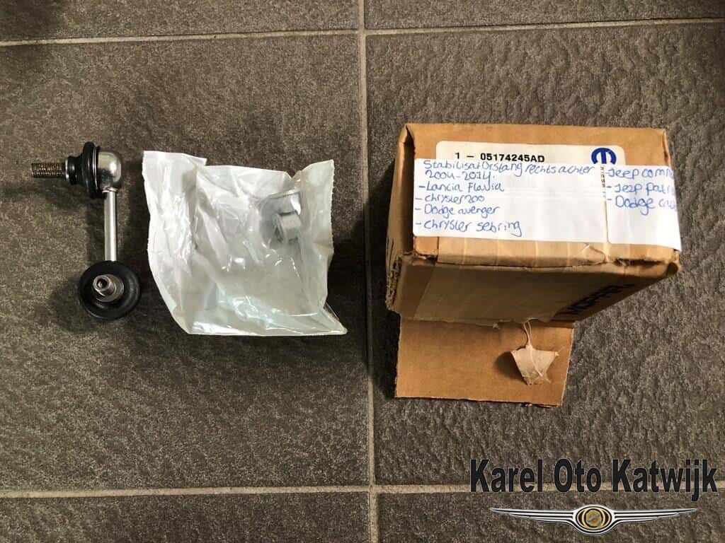 Stabilisatorstang rechts achter Lancia Flavia / Chrysler 200 / Dodge Advenger / Chrysler Sebring / Jeep Commander / Jeep Patriot / Dodge Caliber 2004 - 2014 stabiliser rod usado en Menorca