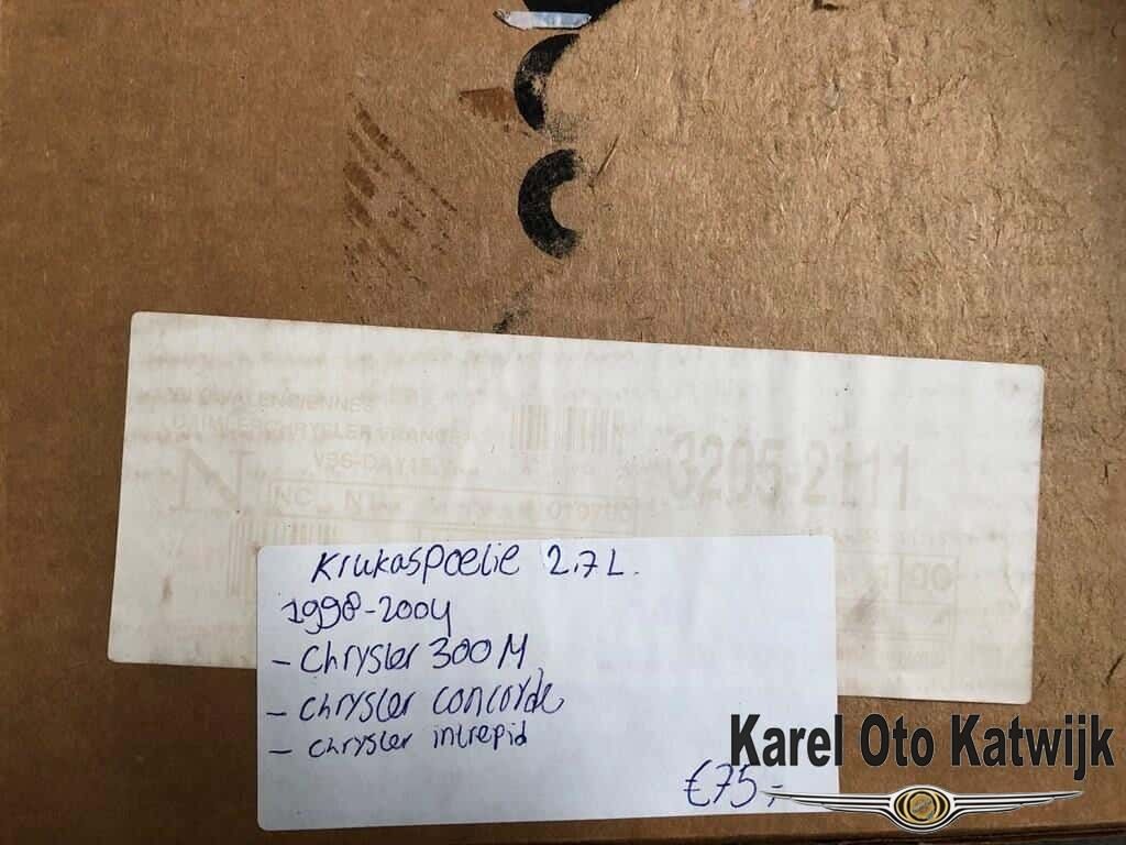Krukaspoelie 2.7 Liter Chrysler 300 M / Chrysler Concorde / Chrysler Intrepid 1998-2004 crankshaft pulley usado en Menorca foto 4