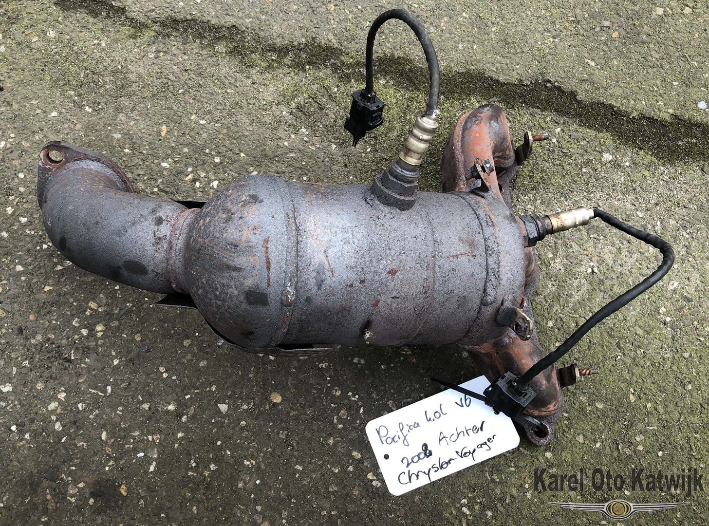 Catalizador Achterkant Chrysler Voyager / Pacifica 4.0 2008 catalytic converter usado en Menorca