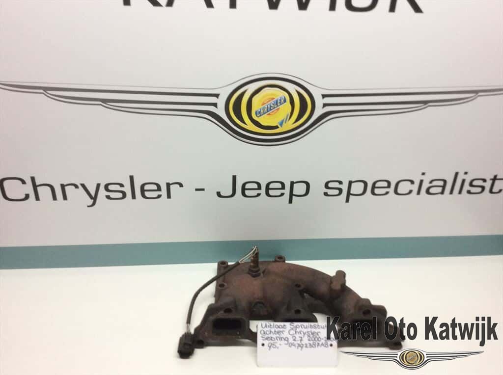escape Spruitstuk achter Chrysler Sebring 2.7 exhaust manifold usado en Menorca