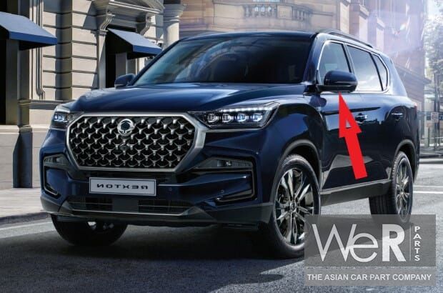 Outside mirror Turn signal light LH SsangYong Rexton Musso since 2018 7891836000 blinker single usado en Menorca