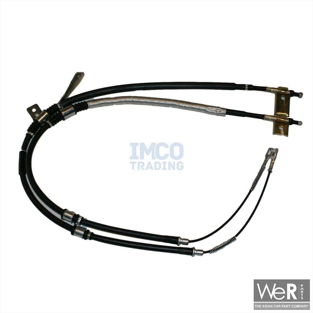 Parking Brake Cable SET Ssangyong Rexton 1 2002-2006 4901008301, 4901008102 handbrake cable usado en Menorca