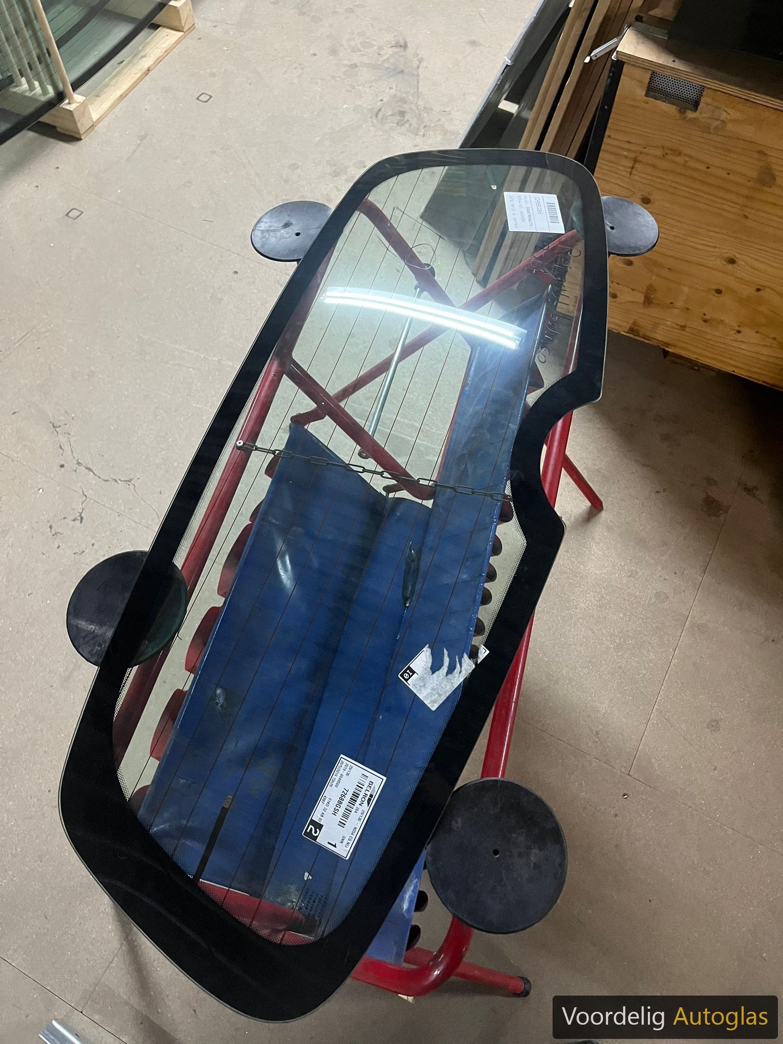 RENAULT TWINGO II 09/07 - 12/11 ACHTERRUIT GROEN SOLAR VERWARMD rear window usado en Menorca foto 3