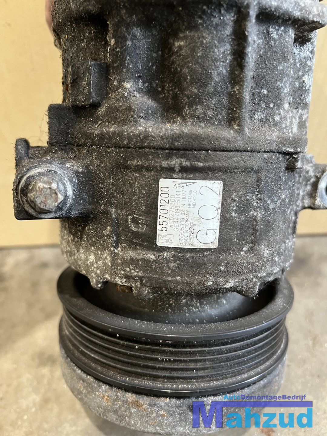 OPEL CORSA D 1.4 A14xer Aircopomp 55701200 G02 air conditioning pump air conditioning compressor usado en Menorca foto 4