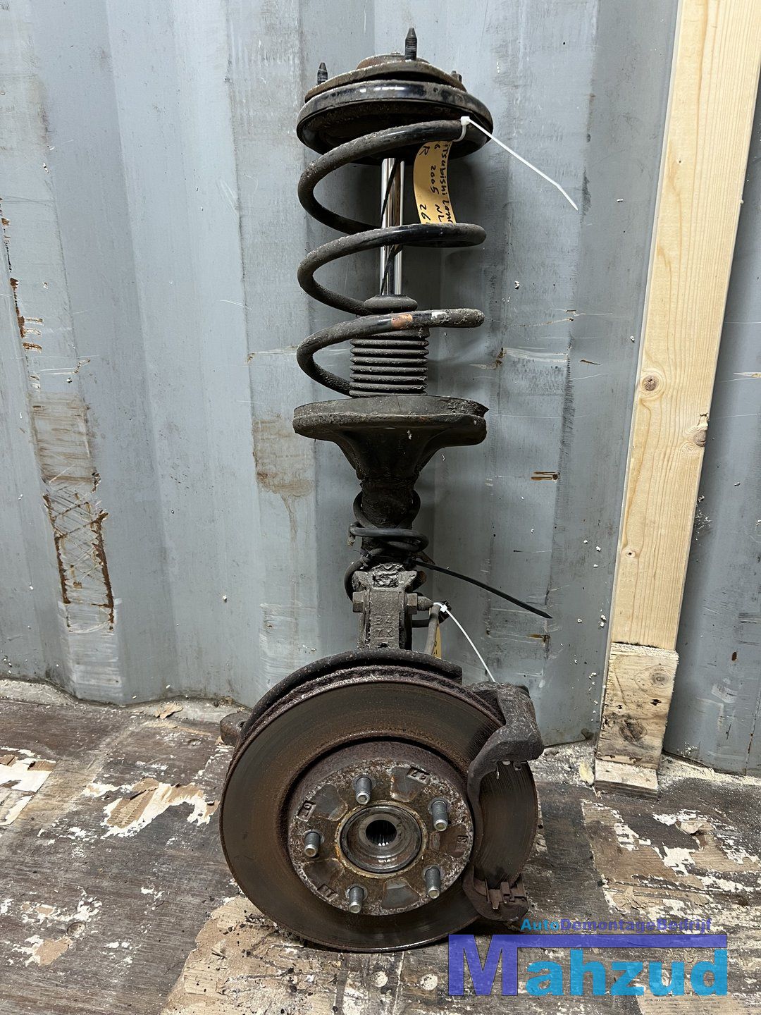 2005 MITSUBISHI LANCER 7 rechts voor veerpoot fusee 2003-2007 strut complete single usado en Menorca