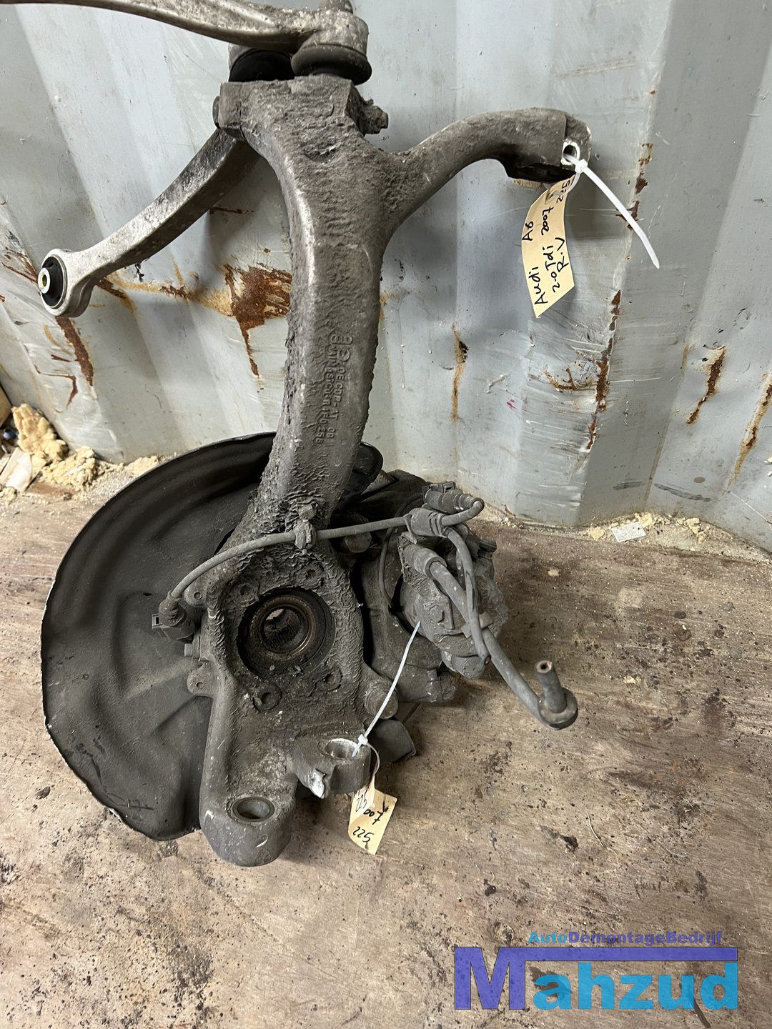AUDI A6 C6 sedan rechts voor Fuseelager remklauw draagarm 2004-2011 strut complete single usado en Menorca foto 5