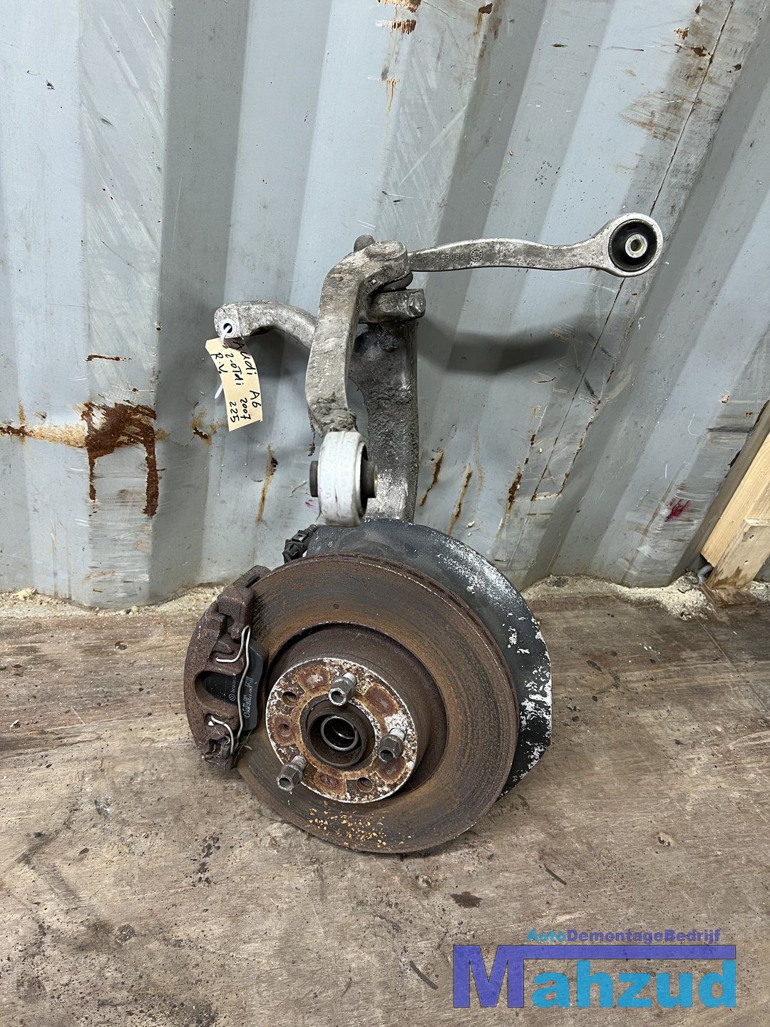 AUDI A6 C6 sedan rechts voor Fuseelager remklauw draagarm 2004-2011 strut complete single usado en Menorca