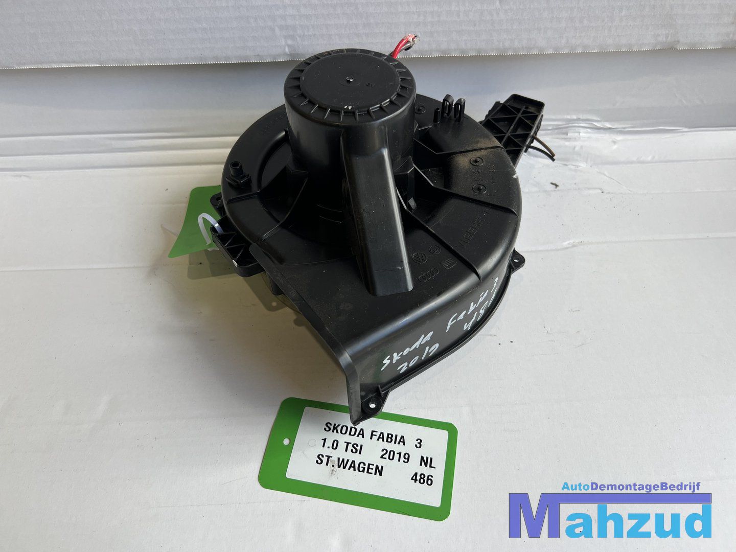 SKODA FABIA 3 kachelmotor aanjager 2014-2021 heater engine booster usado en Menorca