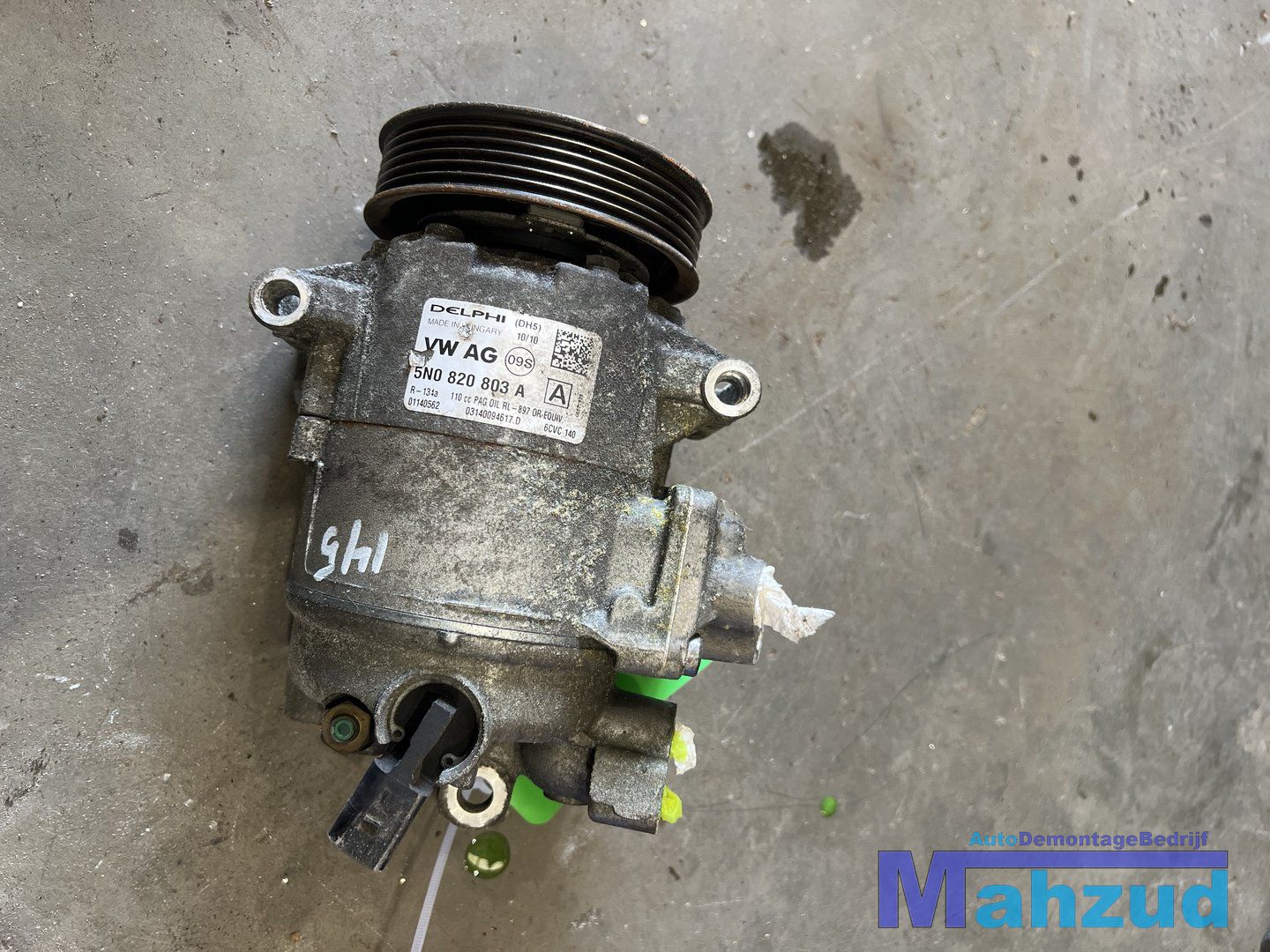 SKODA OCTAVIA 2 combi 1.6 tdi aircopomp 5N0820803A 2007-2013 air conditioning pump air conditioning compressor usado en Menorca