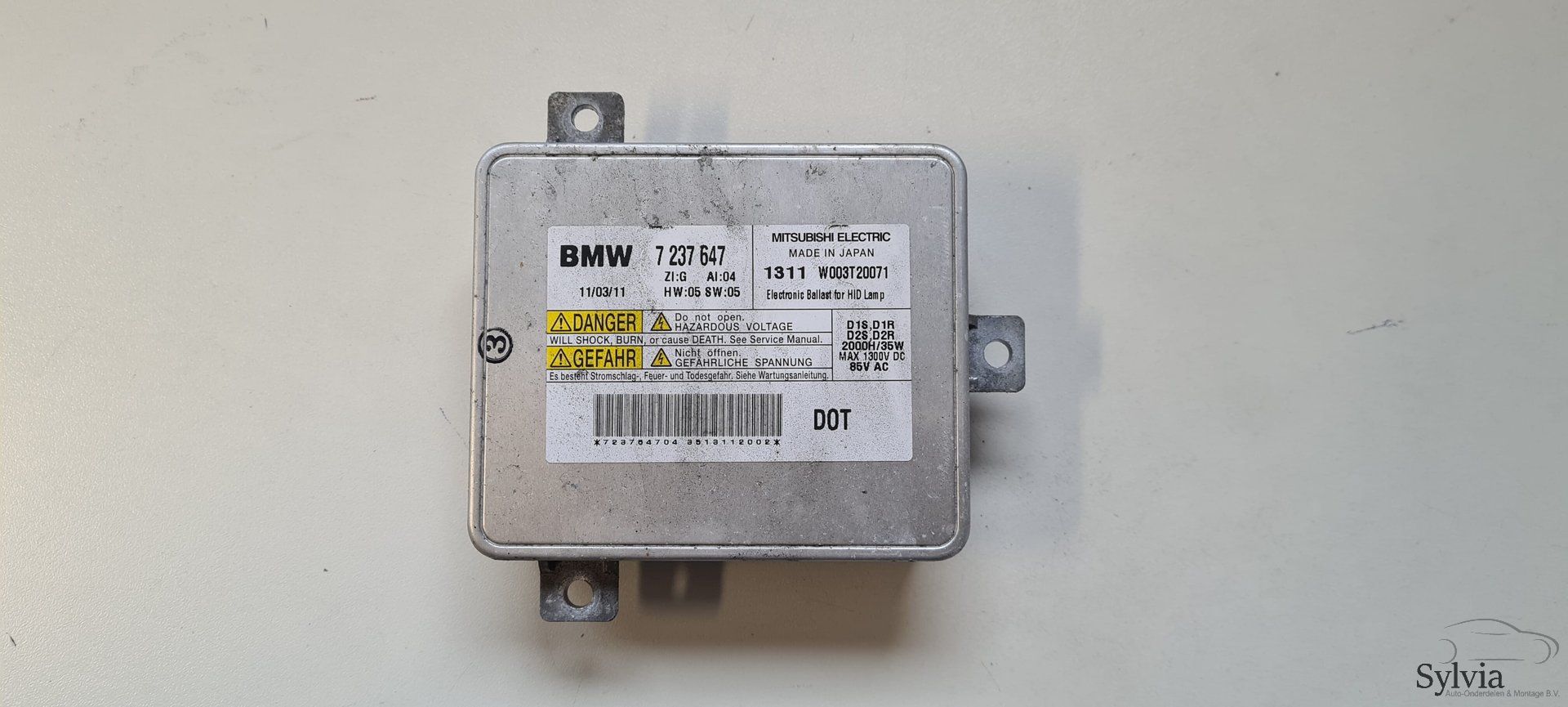 Xenon Starter ballast module BMW E9x F2x F1x X1 E84 Z4 E89 7237647 xenon starter usado en Menorca