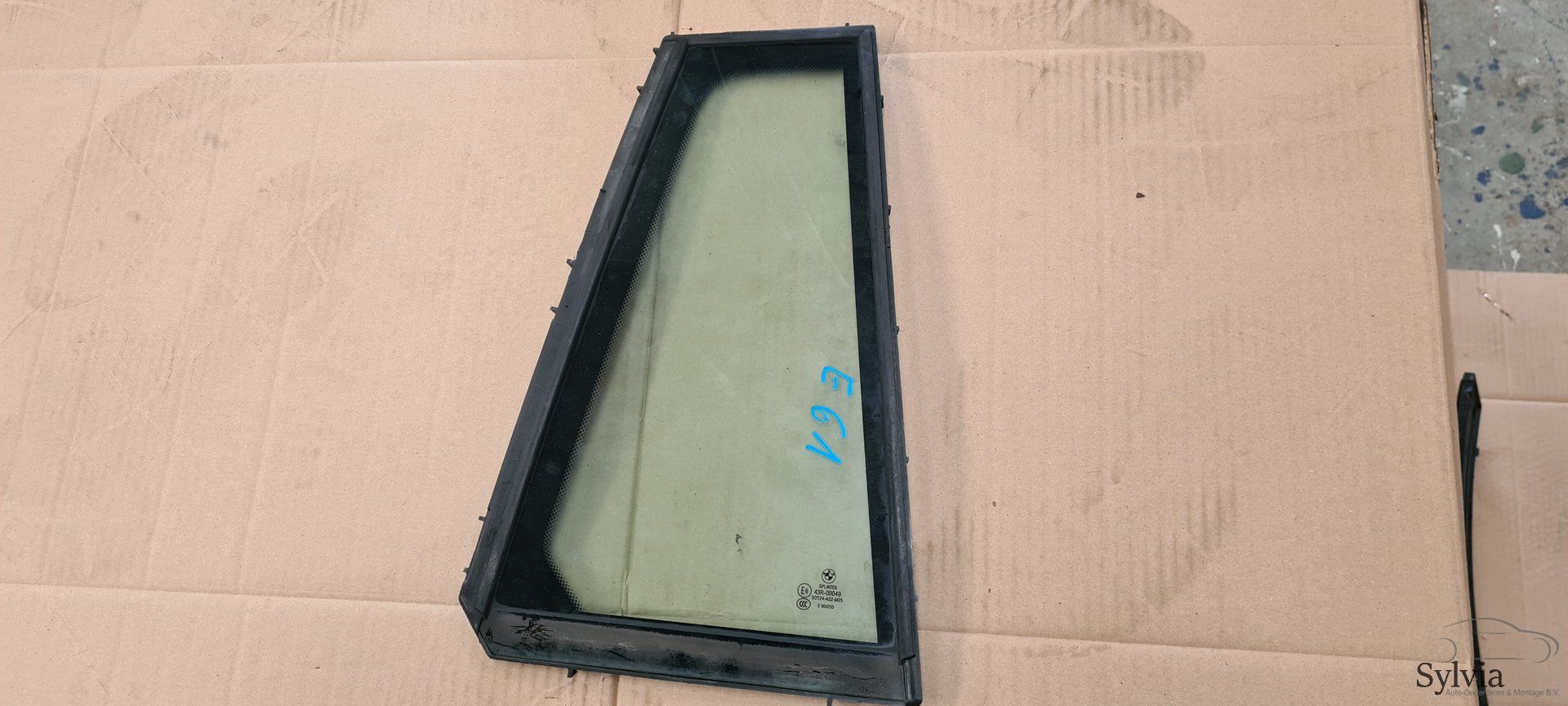 Zijruit deur raam vaste rechts BMW 5 serie E61 7044176 door window single usado en Menorca