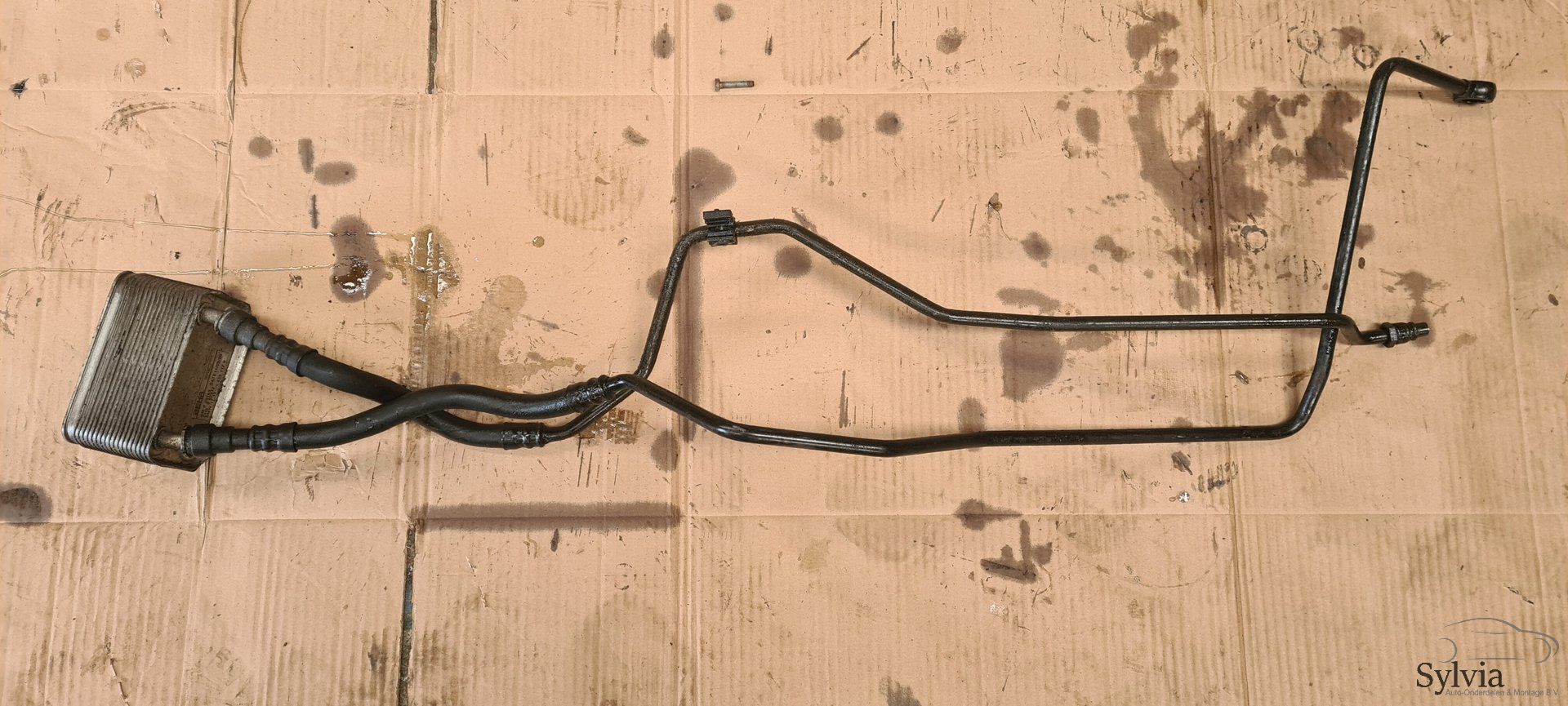 Warmtewisselaar oliekoeler automaatbak met Leiding BMW X5 E53 M62 1439112 heat regulator usado en Menorca