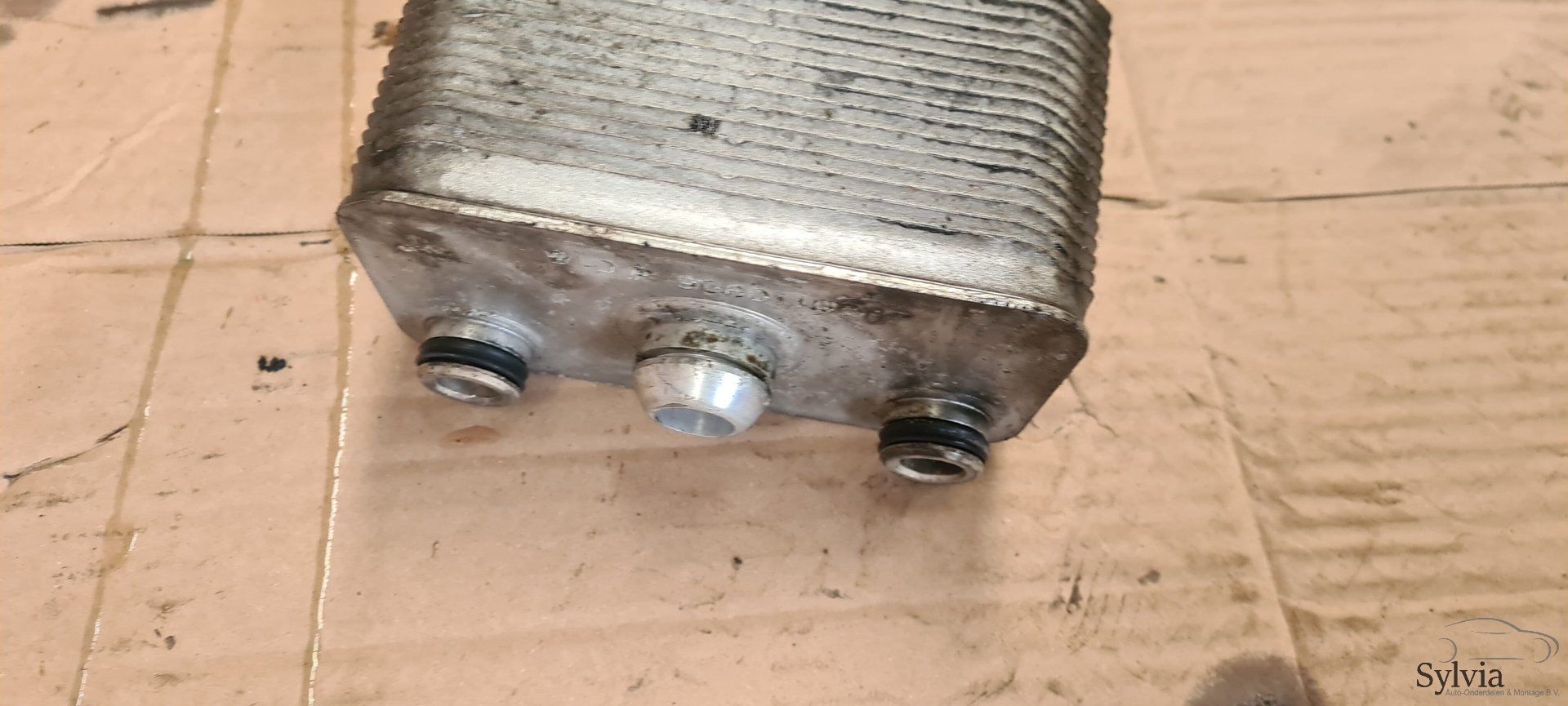 Warmtewisselaar oliekoeler automaatbak met Leiding BMW X5 E53 M62 1439112 heat regulator usado en Menorca foto 3