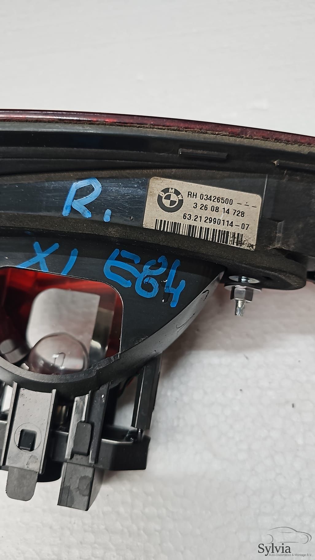Achterlicht Led op klep rechts binnenzijde BMW X1 E84 63212990114 2990114 tail light housing single usado en Menorca foto 3