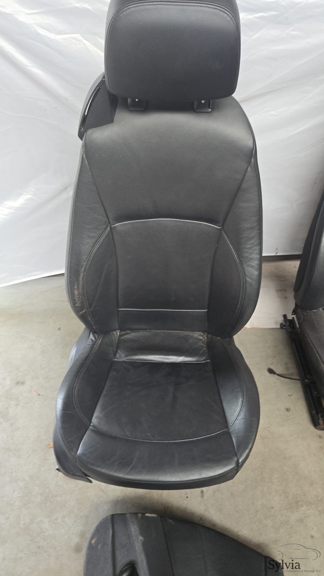 Zwart Leren interieur stoelen elektrische met stoelverwarming BMW Z4 serie E85 E86 Leder Oregon Schwarz LASW complete interior usado en Menorca foto 2