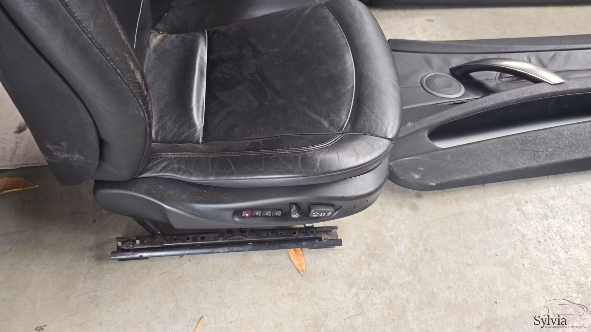 Zwart Leren interieur stoelen elektrische met stoelverwarming BMW Z4 serie E85 E86 Leder Oregon Schwarz LASW complete interior usado en Menorca foto 7