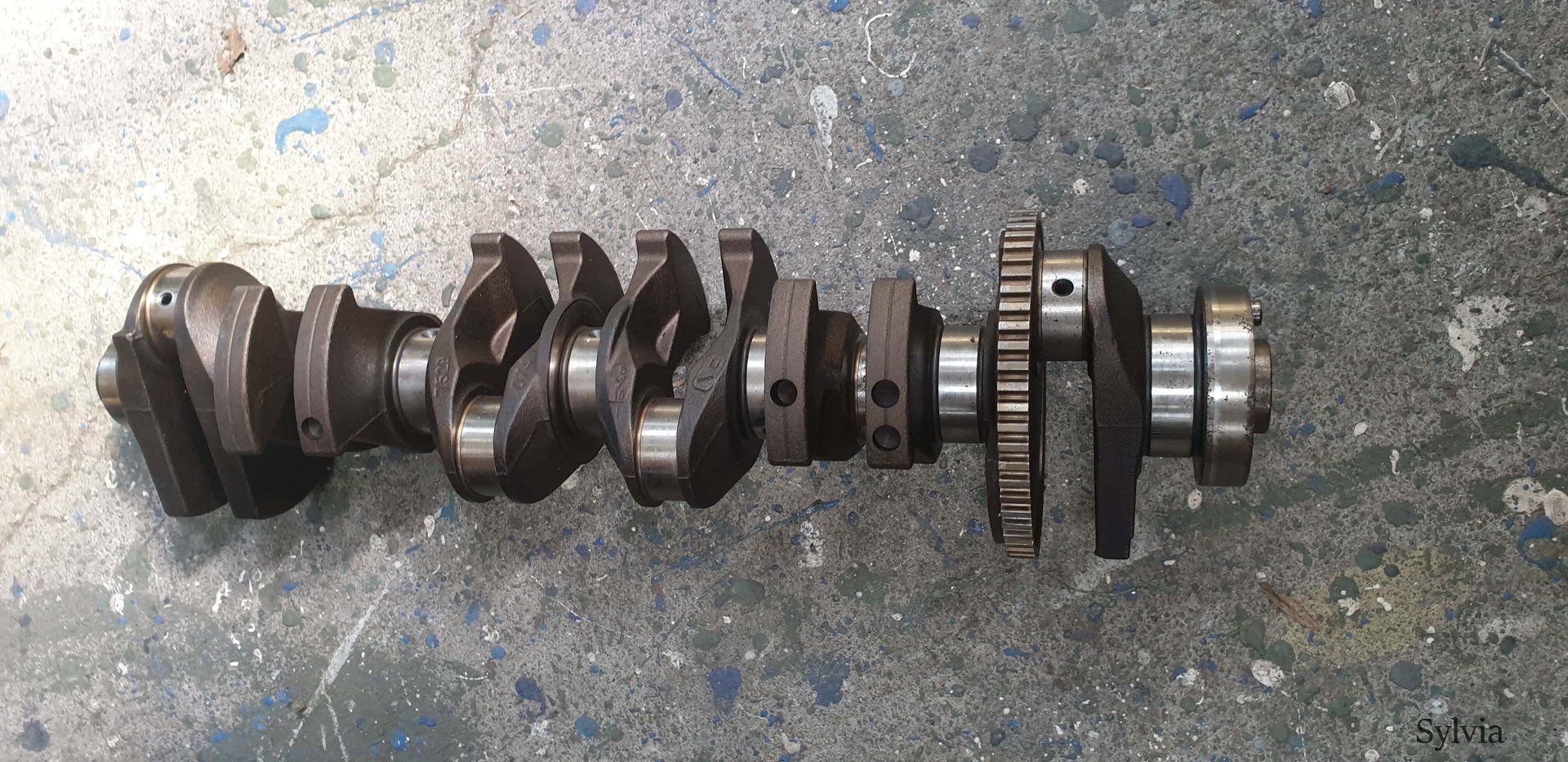 Krukas BMW motorcode N52B25 crankshaft usado en Menorca