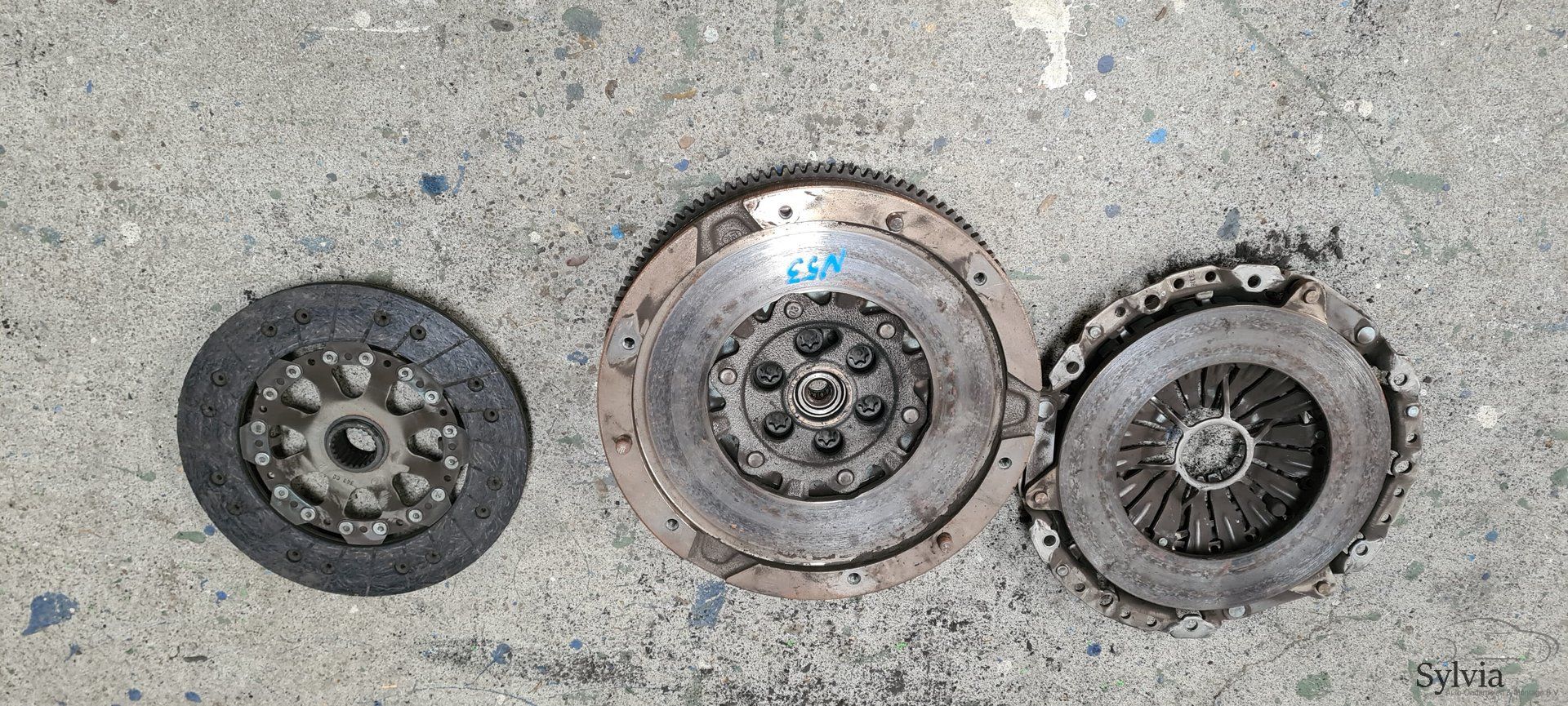 Koppeling set Dubbelmassa BMW 3 5 Serie E90 E60 N53 flywheel usado en Menorca foto 16