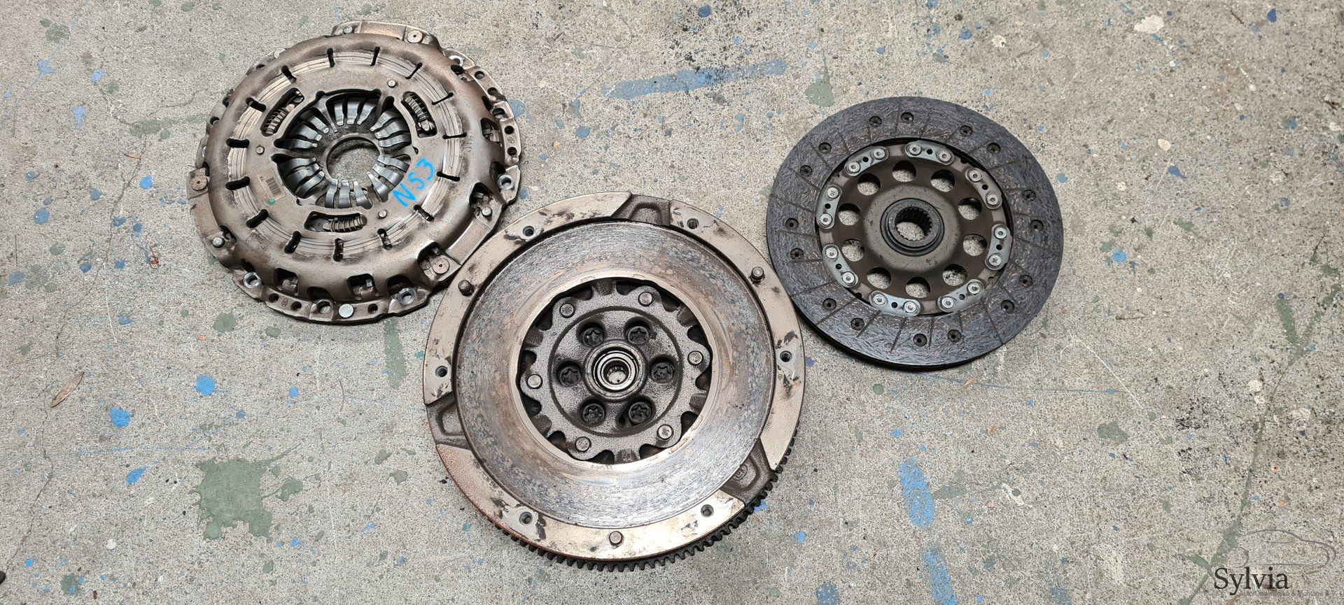 Koppeling set Dubbelmassa BMW 3 5 Serie E90 E60 N53 flywheel usado en Menorca foto 8