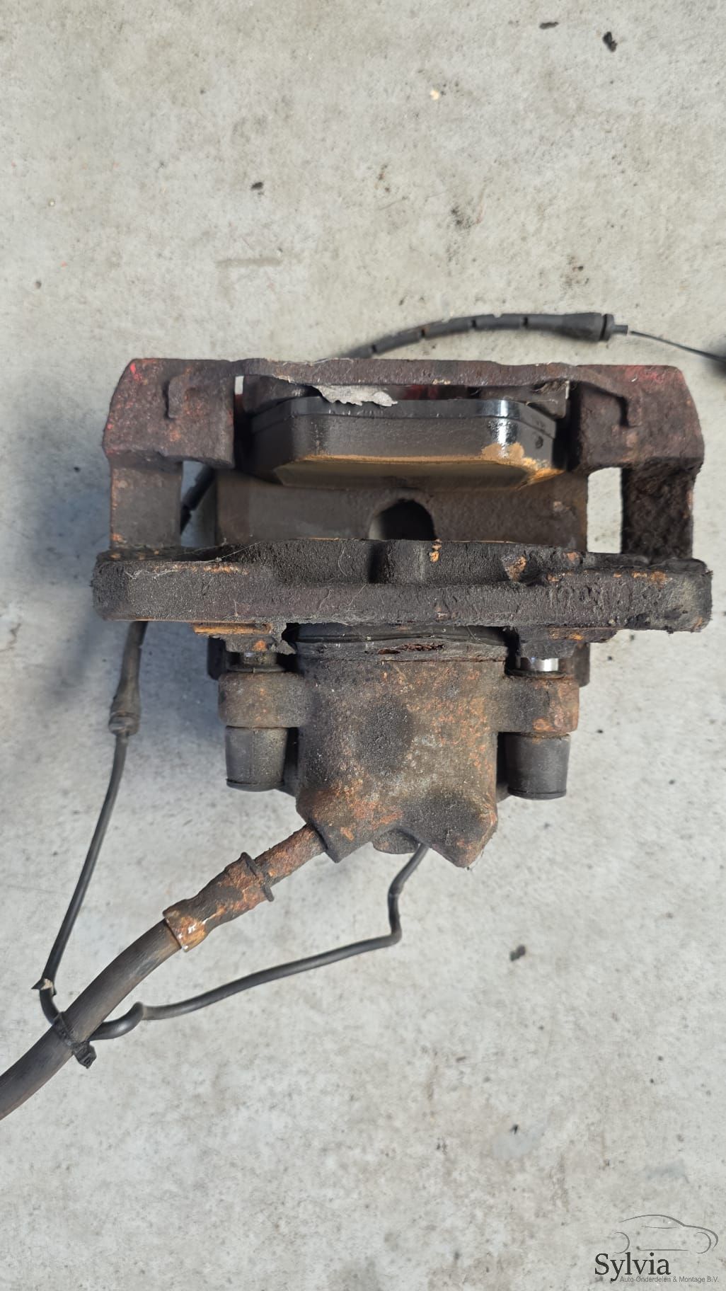 Remschijf remblokken en remklauwen set voorzijde BMW 3 / Z4 serie E46 E85 E86 34116864047 6864047 34116765881 6765881 34116765882 6765882 34116779652 6779652 brake disk and brake pads left and right usado en Menorca foto 4