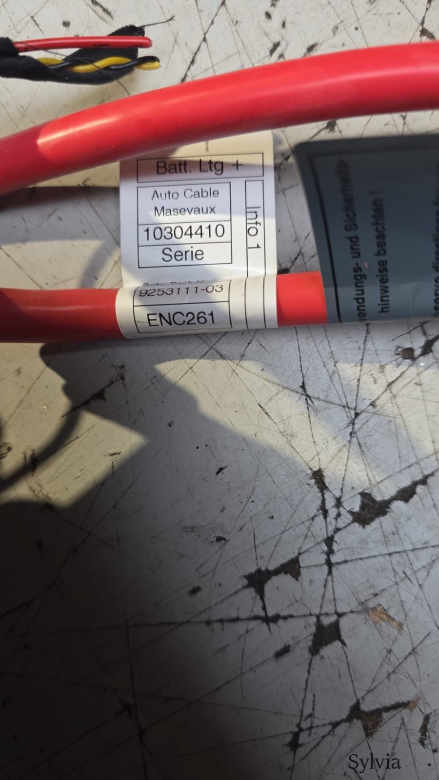 Kabelboom hoofdstroom pluskabel met ongeval sensor BMW 1 serie F20 F21 F22 F23 F87 + LCI 61129253111 9253111 battery terminal clamp usado en Menorca foto 4