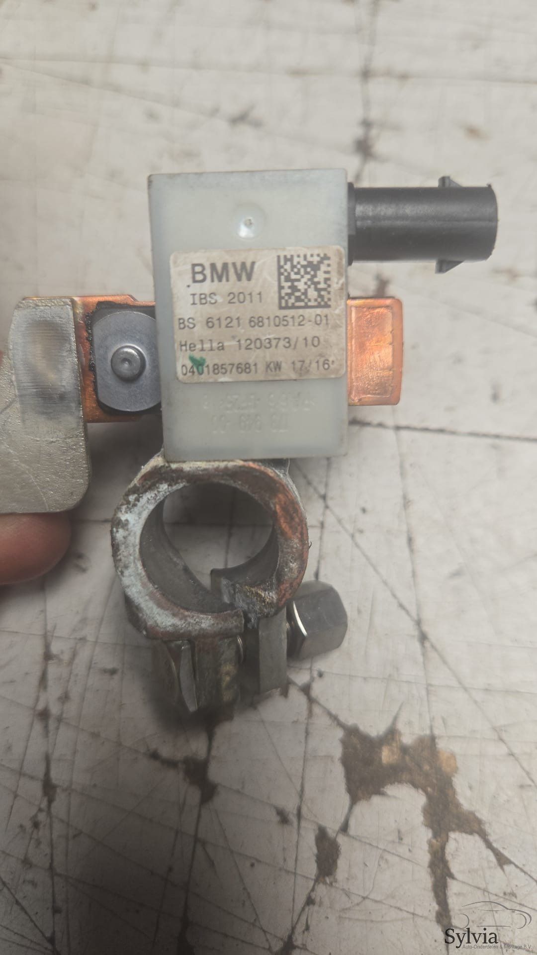 Accukabel negatief - IBS BMW 1 / 2 / 3 / 4 serie F2x F3x F87 7631109 61219117877 9117877 61219322900 9322900 battery terminal clamp usado en Menorca foto 8