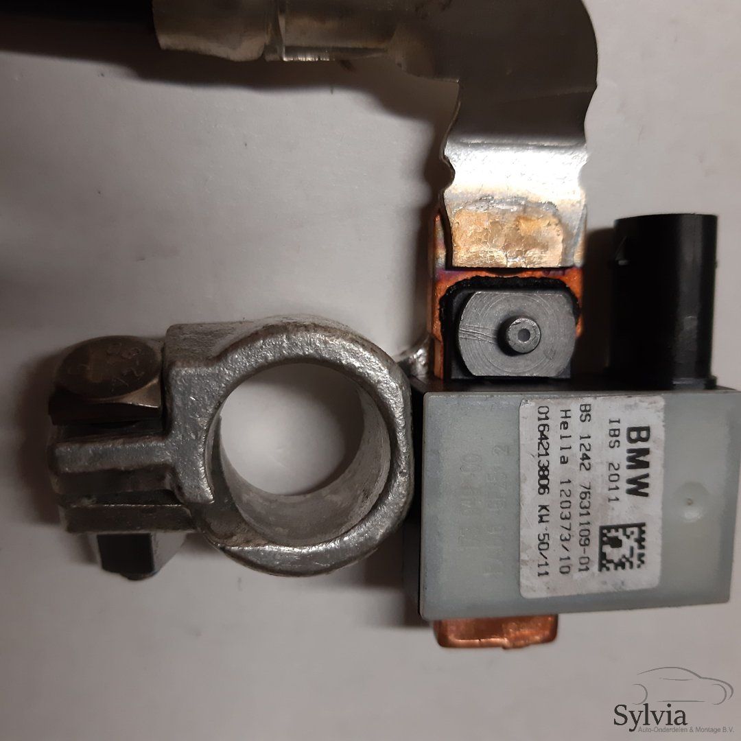 Accukabel negatief - IBS BMW 1 / 2 / 3 / 4 serie F2x F3x F87 7631109 61219117877 9117877 61219322900 9322900 battery terminal clamp usado en Menorca