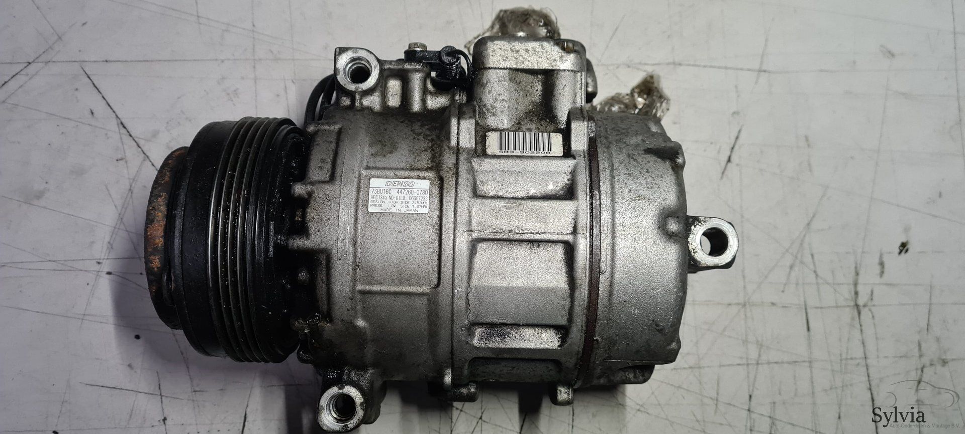 Aircopomp aircocompressor BMW 3 serie E46 E83 6915388 air conditioning pump air conditioning compressor usado en Menorca foto 3