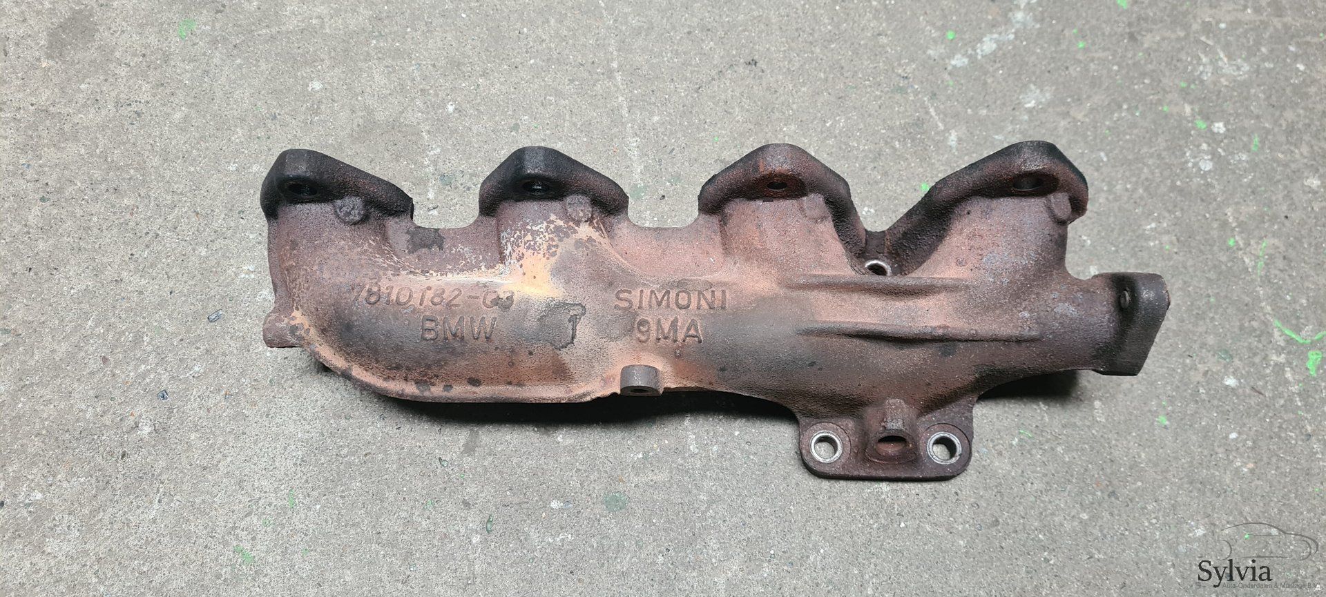 escapespruitstuk BMW motorcode N47 11627810182 7810182 exhaust manifold usado en Menorca