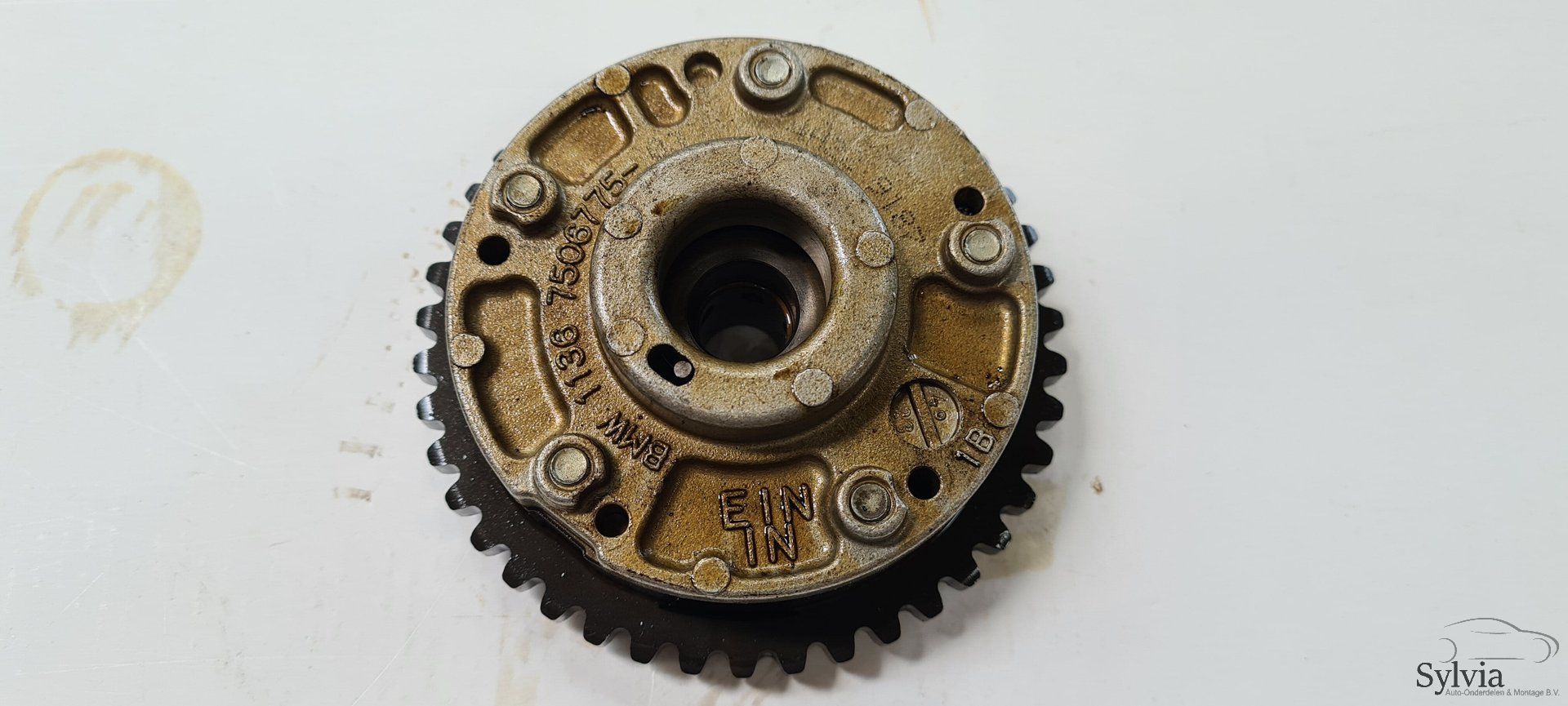 Nokkenas Tandwiel afstelunit inlaat BMW met motorcode N62 7506775 camshaft and accessories usado en Menorca