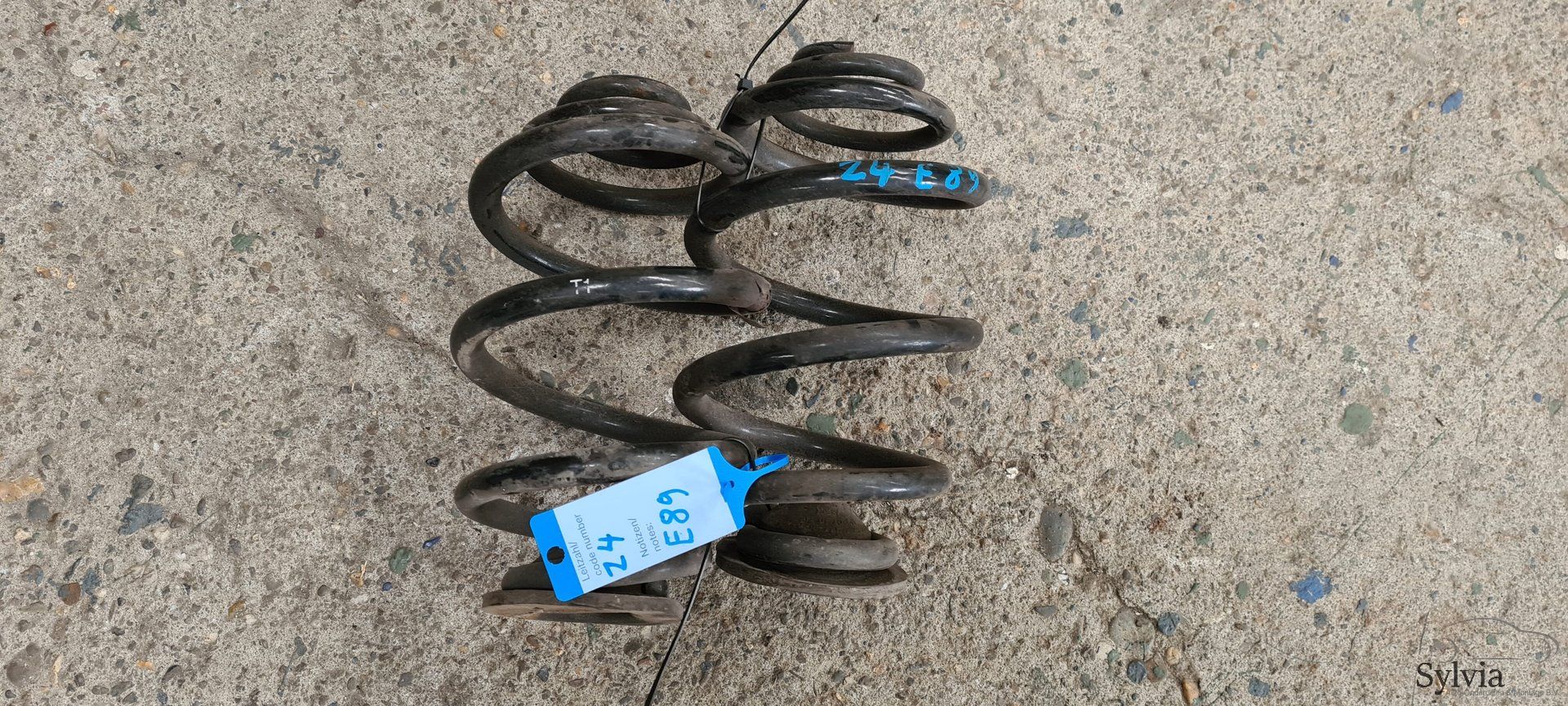 Achterveren Spiraal set van 2 links en rechts BMW Z4 E89 spring spiral left and right usado en Menorca