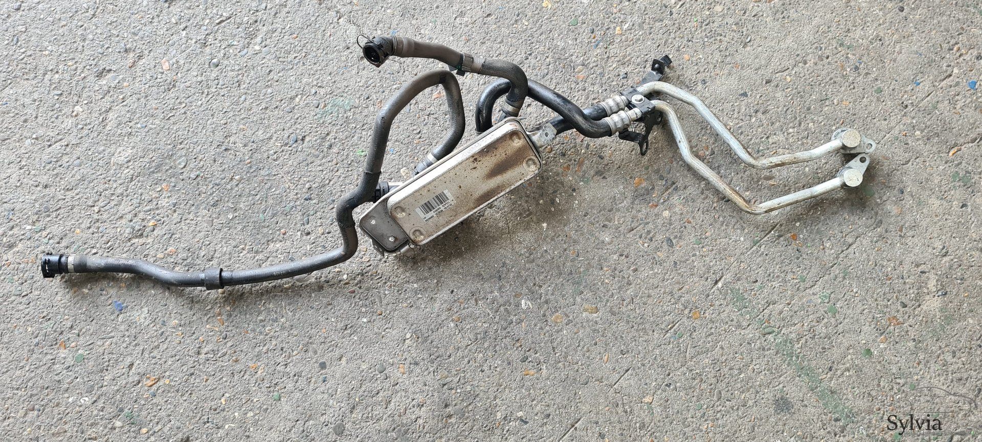 Oliekoeler warmtewisselaar BMW N55 N63 7597890 oil cooler usado en Menorca foto 2