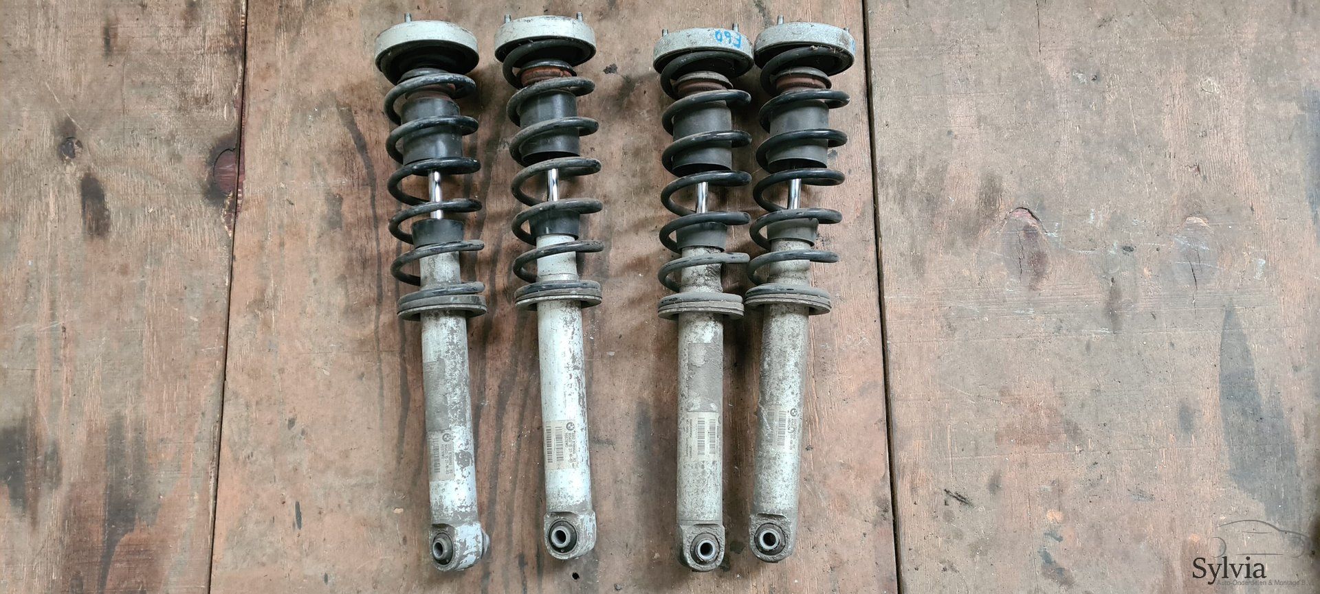 Veerpoot schokdemper achter BMW 5 serie E60 strut complete left and right usado en Menorca