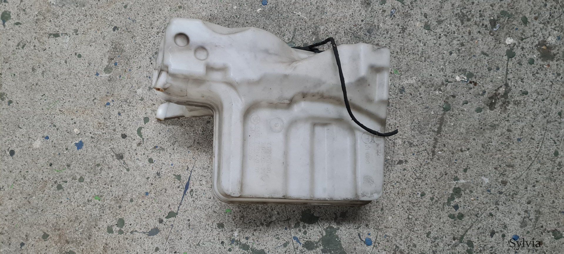 Ruitensproeier reservoir , Sproeiertank BMW 5 serie E60 7179449 windshield washer tank sprinkler tank usado en Menorca foto 3