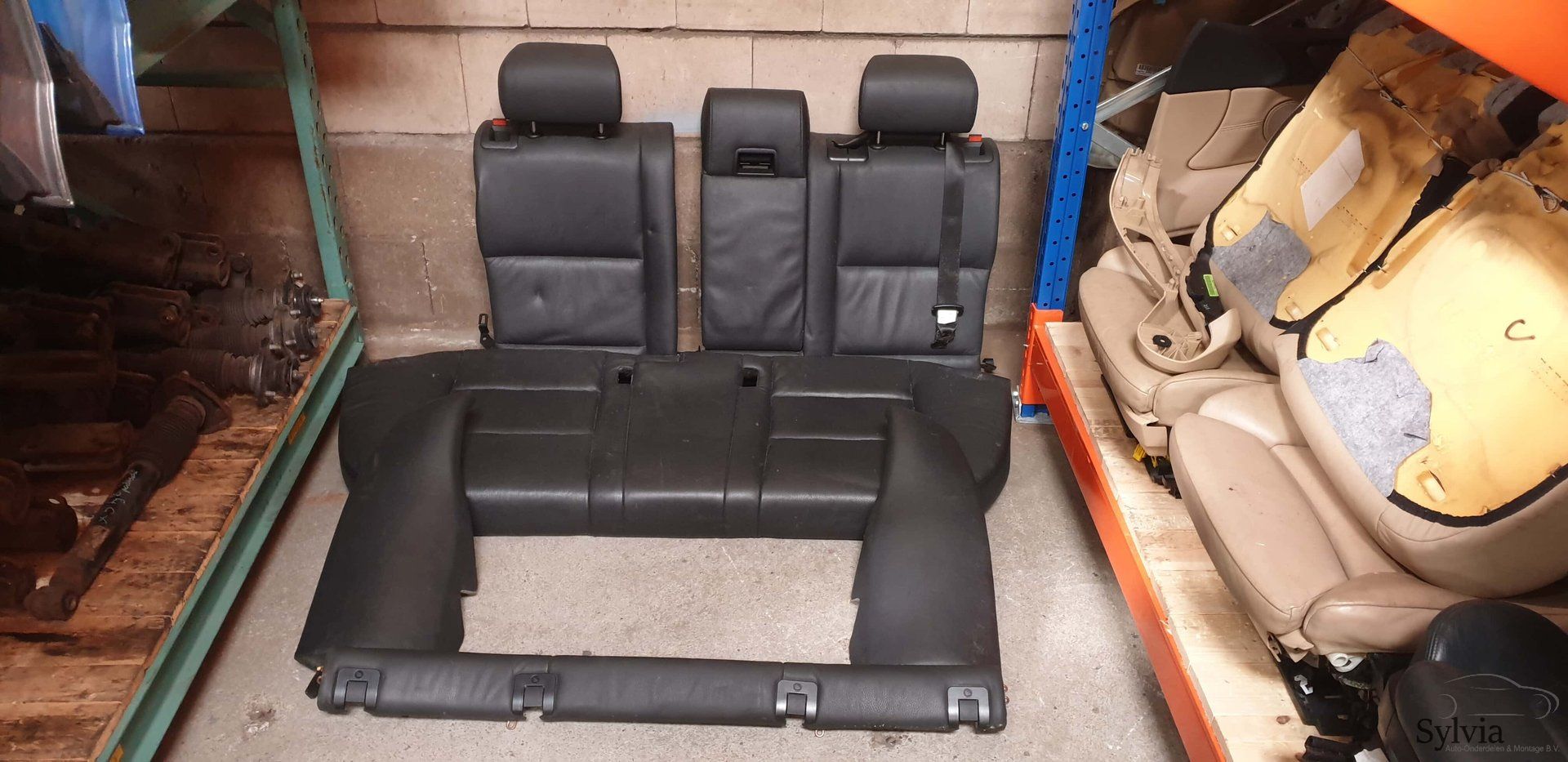 Interieur zwart Leer BMW 5-Serie E61 Touring complete interior usado en Menorca foto 3