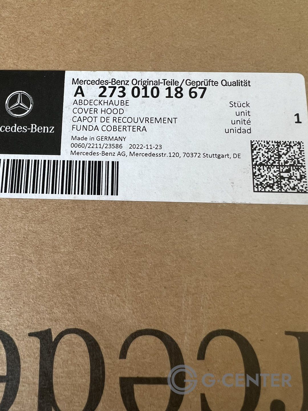Mercedes-Benz Motor Cover A2730101867 Motor Protection Plate engine cover usado en Menorca foto 3