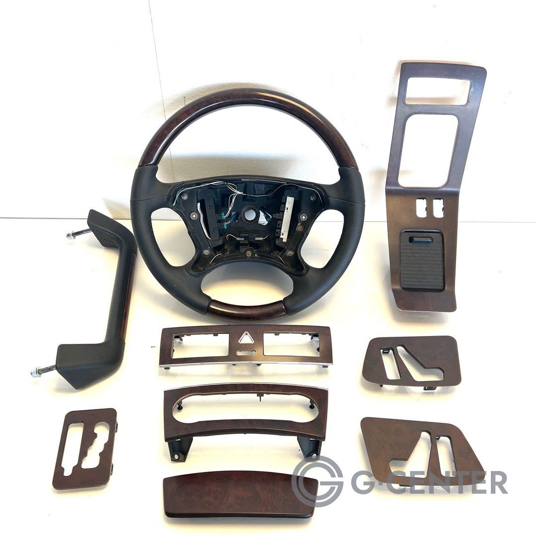 Mercedes-Benz G-Class Designo Wood Set Matt A4634602003 Interior Steering Rueda W463 interior frames set usado en Menorca