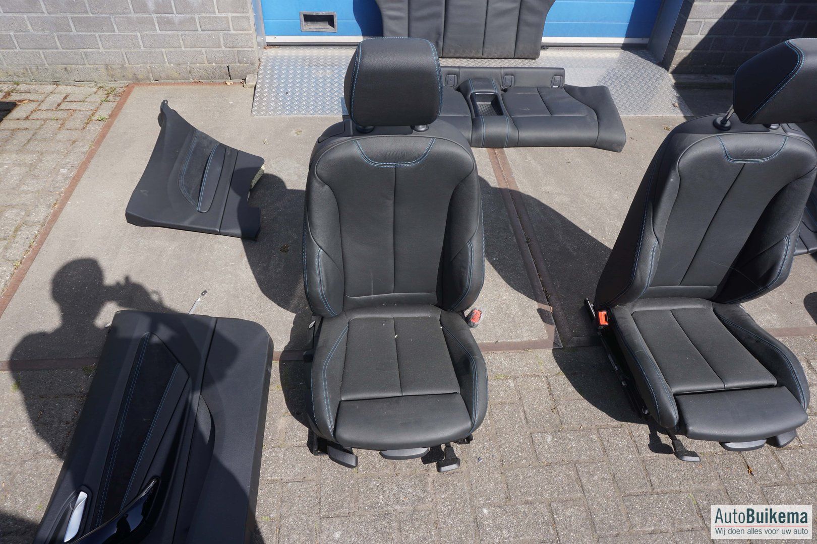 originalineel zwart lederen interieur bmw M2 F87 complete interior usado en Menorca foto 6
