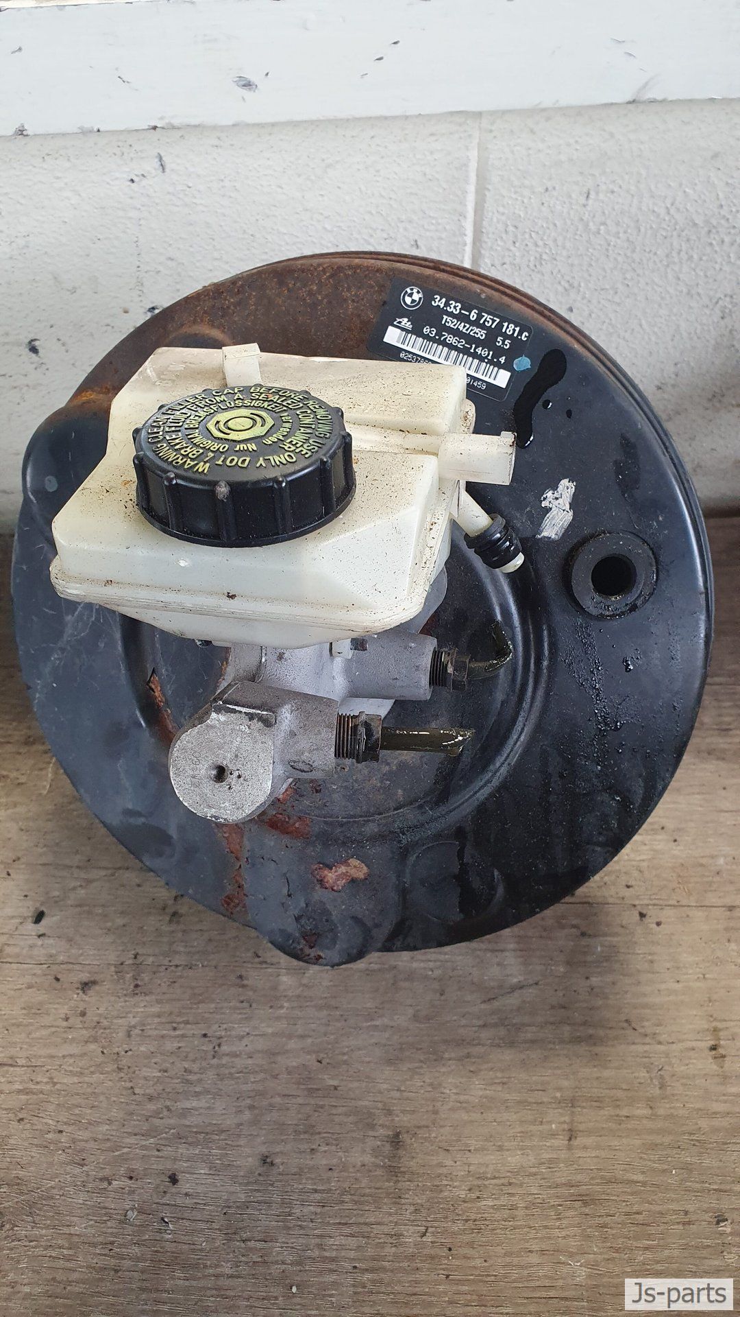 Rembekrachtiger met hoofdremcilinder Mini Cooper R50 brake booster with master cylinder usado en Menorca