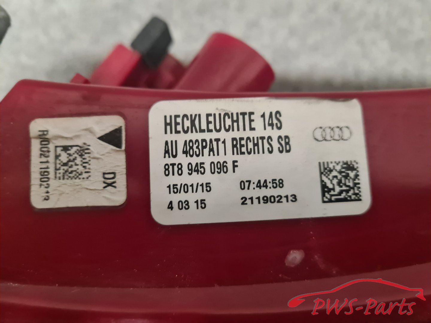 AUDI A5 8T SPORTBACK FACELIFT LED ACHTERLICHT RECHTS originalINEEL tail light single usado en Menorca foto 5
