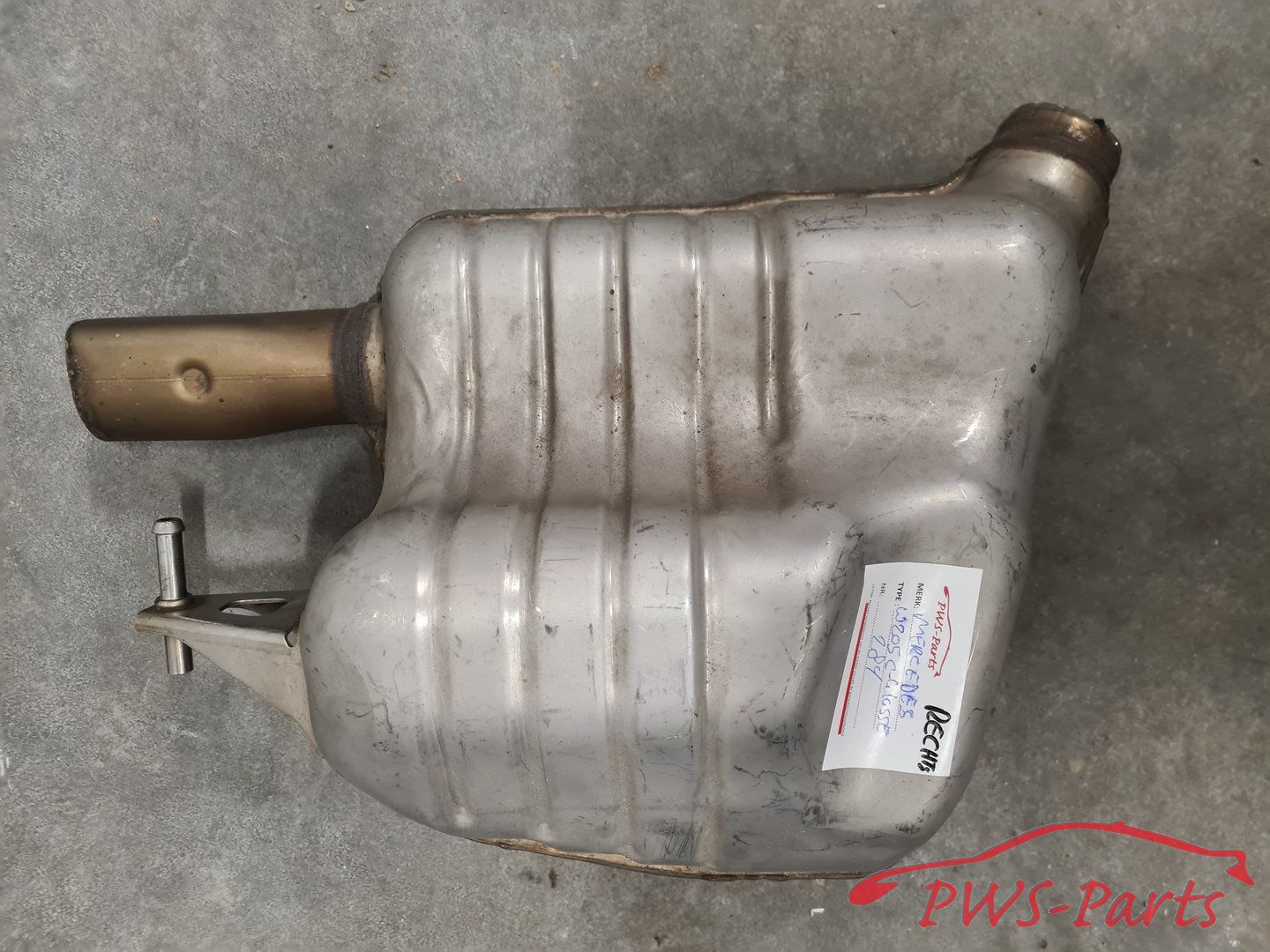 MERCEDES W205 C-Clase escape DEMPER RECHTS originalINEEL catalytic converter usado en Menorca