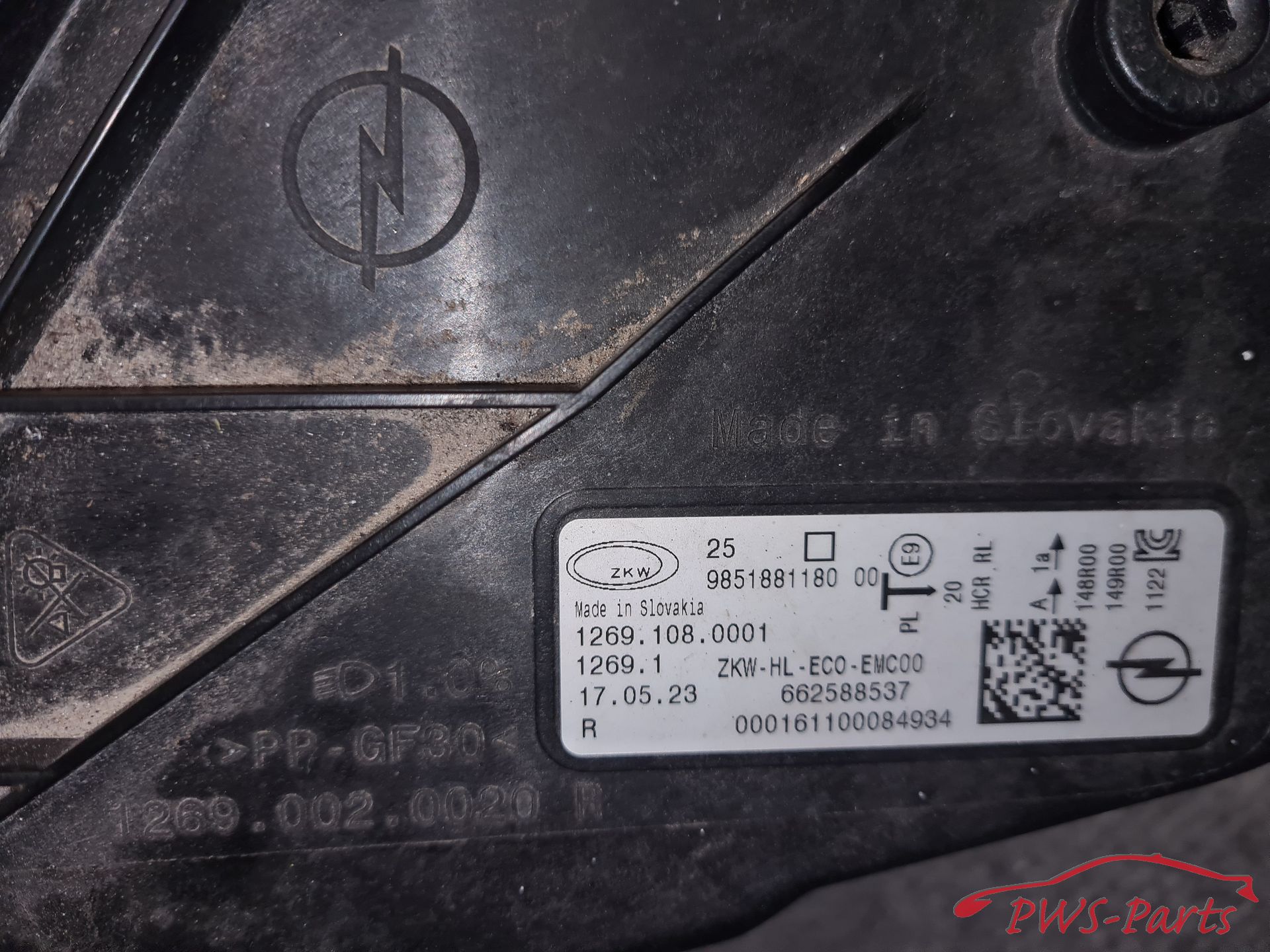 OPEL ASTRA L VI VOL LED KOPLAMP RECHTS originalINEEL head lamp single usado en Menorca foto 5