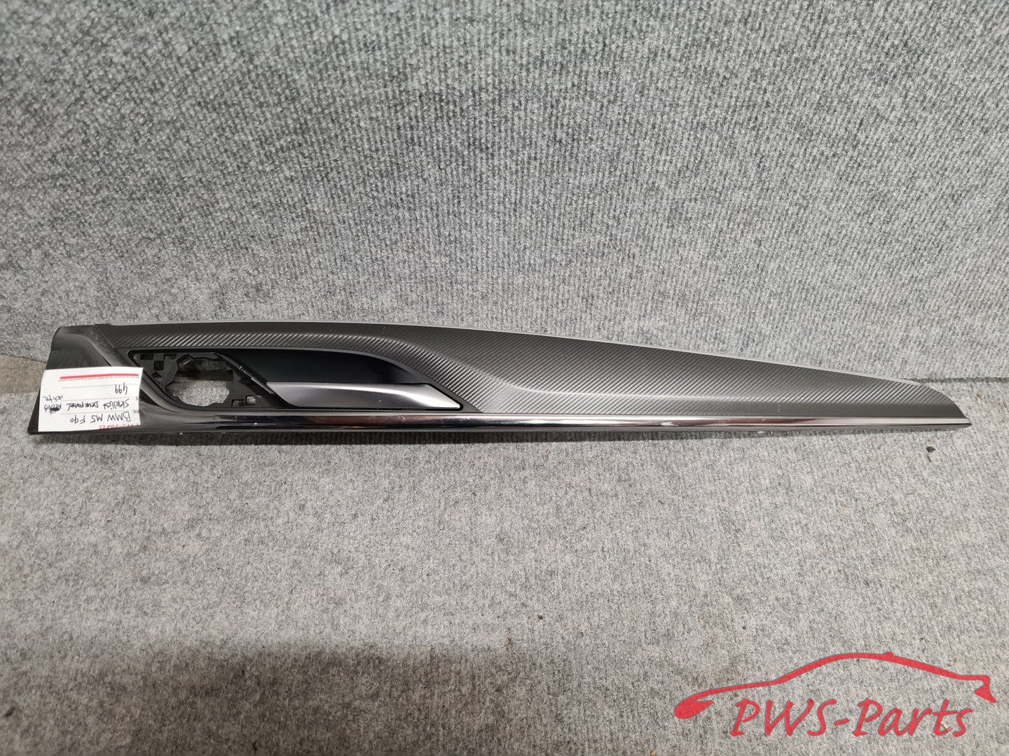 BMW M5 F90 CARBON DEURPANEEL INTERIEURLIJST RECHTS ACHTER originalINEEL interior frames set usado en Menorca