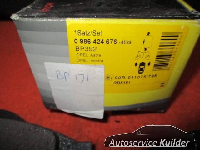Remblokken voorzijde Opel Astra OPC Calibra A Vectra B ATE 607091 12759808 brake pad set usado en Menorca foto 8