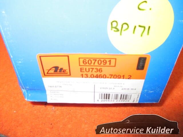 Remblokken voorzijde Opel Astra OPC Calibra A Vectra B ATE 607091 12759808 brake pad set usado en Menorca foto 3