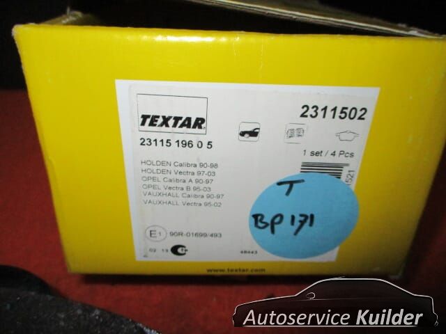 Remblokken voorzijde Opel Astra OPC Calibra A Vectra B ATE 607091 12759808 brake pad set usado en Menorca foto 11
